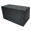 12-Inch Single Subwoofer Enclosure, Sealed Slanted Box for Car Audio, Hatchback Style view 4