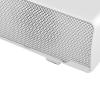 Aramox USB Computer Speaker, Wired Mini with 3.5mm Aux, Portable Stereo Subwoofer for TV PC Laptop Desktop Cellphones Tablets, Lightweight Plastic Body with Blue LED (White) view 4