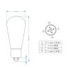 274B Tube Replaces 274B/5Z3P/5AR4/5U4G Vacuum Tubes to Precisely Match amplifiers(1 pcs) view 2