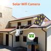AKAVIG 4MP Solar Wireless Security Security System(Monitor NVR, 8 Cameras with Solar Panels, 2T Hard Disk), Home Surveillance Cameras Kit with Color Night Vision, 2-Way Audio, and Motion Detection view 2