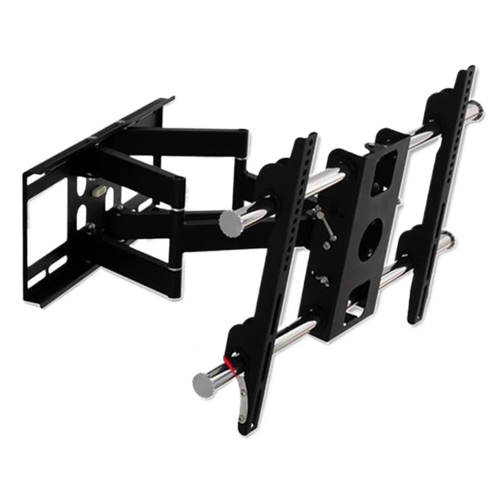 UUJHIKXD DL-D-201MT Dual Arm 42-75 Inch Full Motion Telescopic LCD TV Wall Mount Stainless Steel Swivel Screen Stand Bracket Plasma Stand