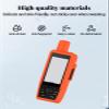 for Garmin GPSMAP H1 Premium GPS Handheld Protective case, Shockproof Lightweight Silicone Protective, Waterproof, Rugged, Durable, Great for Hikers & Campers, Orange view 3