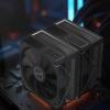 1. 120mm Fan CPU Cooler with 6 Copper Heat Pipes High-Efficiency Cooling for Multi-Socket CPUs Toolless Installation Heatsink view 2