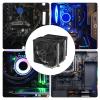 1. 120mm Fan CPU Cooler with 6 Copper Heat Pipes High-Efficiency Cooling for Multi-Socket CPUs Toolless Installation Heatsink view 3