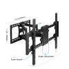 ADBWEKKF Swivel TV Wall Mount Tilt Bracket Dual Arms for 32-85 Inch LED LCD TVs view 2