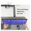 ADBWEKKF Dual Monitor Arm Office Monitor Desktop Mount Gas Spring Bracket Suitable for 13" - 32" Screen Support Monitor Stand Load 2-9 kg Each Hole Distance(DMA-29-W) view 3
