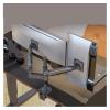 ADBWEKKF H180 dual-screen computer monitor gimbal bracket stacked up and down to stack the screen bracket to increase the bracket arm view 1