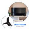 ADBWEKKF 2 Pieces TV Stand Base for LCD TV Heightened Feet TV Stand Desktop Bracket view 3