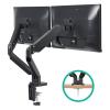 ADBWEKKF Monitor desktop stand 17-32 inch monitor gas spring lift rotating display stand view 2