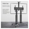 ADBWEKKF AVF1800-70-1P LCD TV mobile cart video conferencing mobile floor rack 55-80 inches view 3