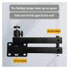 NZXEDVHU Projector ceiling multi-angle adjustable foldable wall bracket aluminum alloy view 3