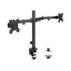 FNJTDVWS Black Dual Monitor Desk Stand Adjustable Bracket for 32 Inch Screens - view 1