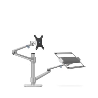 ADBWEKKF Laptop Stand Tablet Stand Combination Monitor Stand Laptop Support Stand Office(Silver)