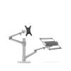 ADBWEKKF Laptop Stand Tablet Stand Combination Monitor Stand Laptop Support Stand Office(Silver) view 1