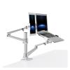 ADBWEKKF Laptop Stand Tablet Stand Combination Monitor Stand Laptop Support Stand Office(Silver) view 2