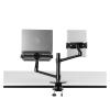 ADBWEKKF Laptop Stand Tablet Stand Combination Monitor Stand Laptop Support Stand Office(Silver) view 4