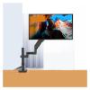 ADBWEKKF Monitor gas pressure bracket arm 27/32 inch column heightened maximum load 9kg(Black) view 3