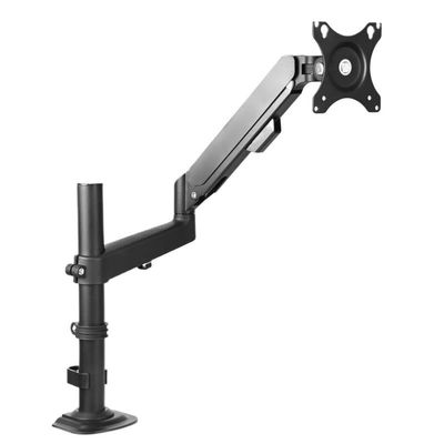 ADBWEKKF Column computer desktop aluminum alloy elevated single-arm monitor stand aluminum alloy gas spring monitor stand