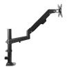 ADBWEKKF Column computer desktop aluminum alloy elevated single-arm monitor stand aluminum alloy gas spring monitor stand view 3
