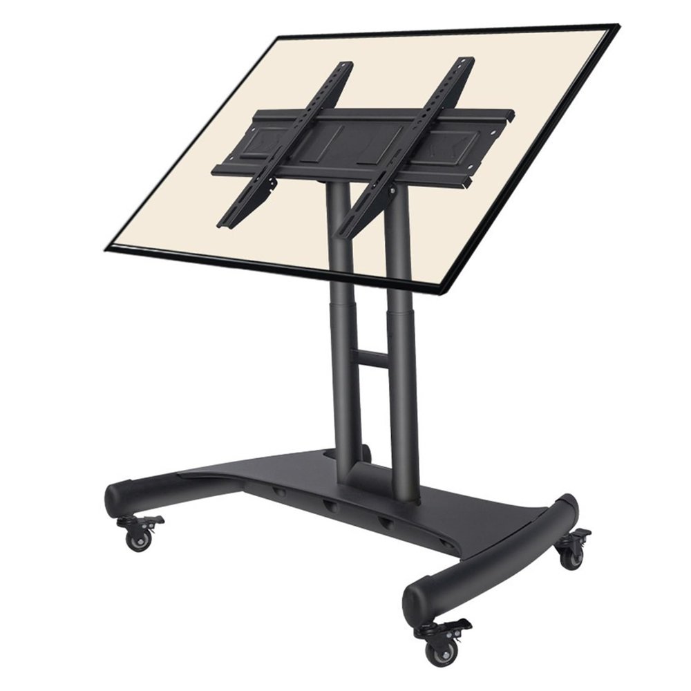 ADBWEKKF 32-75 inch short TV mobile bracket floor cart vertical TV mount