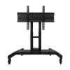 ADBWEKKF 32-75 inch short TV mobile bracket floor cart vertical TV mount view 2