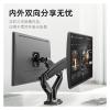 ADBWEKKF F160 monitor stand dual screen non-hole base universal telescopic rotating lifting and heightening bracket(White) view 2