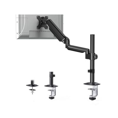 ADBWEKKF Adjustable Screen Monitor Stand for 13-32 Inch Desktop TV Stand Spring-Loaded Arm Rotating Lift Computer Base Hole Spacing 100*100mm 2-9kg