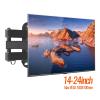 ADBWEKKF 20 Tilt TV Wall Mount Bracket 360 Rotating Bracket TV Bracket Suitable for 14-24 Inch Computer Monitor Bracket Flat Panel Display(Black) view 3