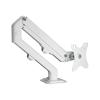 ADBWEKKF Computer monitor stand robotic arm display screen cantilever lifting hole desktop base(White) view 1