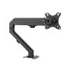 ADBWEKKF Computer monitor stand robotic arm display screen cantilever lifting hole desktop base(White) view 3