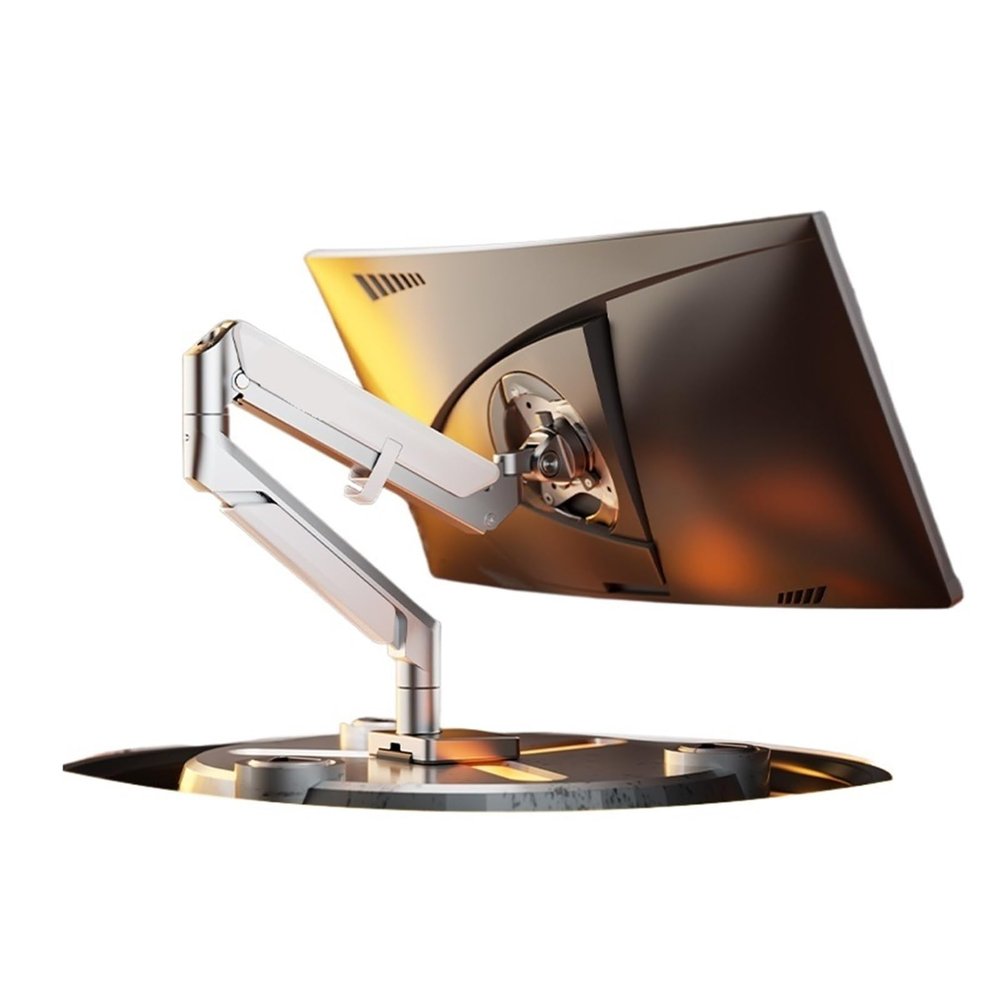 ADBWEKKF Computer monitor stand arm pneumatic display screen mechanical cantilever non-hole lifting base T2-1