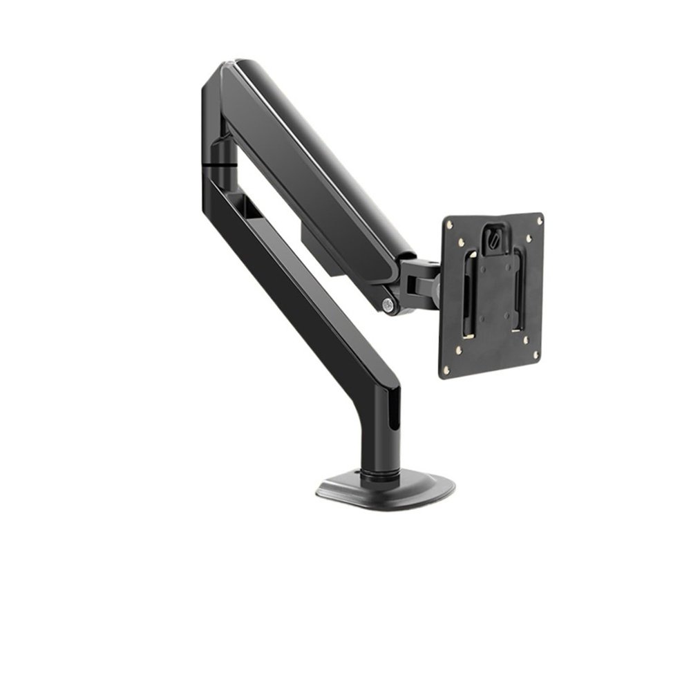ADBWEKKF Monitor air pressure hovering horizontal and vertical screen rotating telescopic punch-free desk clamp desktop stand