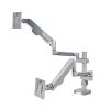 ADBWEKKF Dual-screen column-type desktop hanger pneumatic lifting base rotating telescopic computer display gimbal bracket(Black) view 4