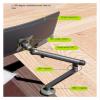 ADBWEKKF Monitor stand mechanical arm cantilever liftable rotating desktop computer screen bracket(Gray) view 4