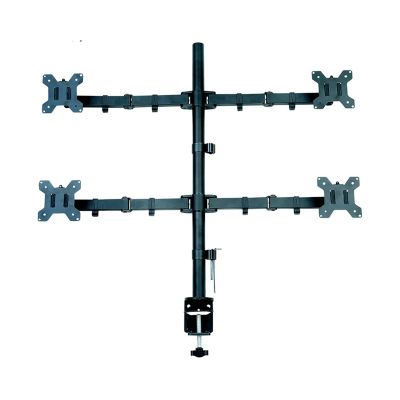 ADBWEKKF 17-27 inch four-screen monitor bracket horizontal and vertical screen switching LCD intelligent up and down lift computer hanging shelf