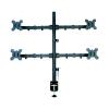 ADBWEKKF 17-27 inch four-screen monitor bracket horizontal and vertical screen switching LCD intelligent up and down lift computer hanging shelf view 1