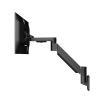 ADBWEKKF Computer screen monitor bracket LCD wall hanging bracket wall hanging room rotating screen bracket telescopic arm lifting bracket(Black) view 1