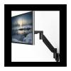 ADBWEKKF Computer screen monitor bracket LCD wall hanging bracket wall hanging room rotating screen bracket telescopic arm lifting bracket(Black) view 3