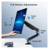 ADBWEKKF Adjustable gas spring monitor stand, monitor desktop stand suitable for 13 to 32 inches view 2