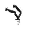ADBWEKKF Height Adjustable Dual Monitor Stand Gas Spring Balanced Multi-Monitor Stand view 1