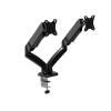 ADBWEKKF Height Adjustable Dual Monitor Stand Gas Spring Balanced Multi-Monitor Stand view 3