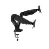 ADBWEKKF Height Adjustable Dual Monitor Stand Gas Spring Balanced Multi-Monitor Stand view 4