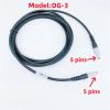 DG-3 Cable Applicable to Hi-Target GPS RTK V60 V90 to Radio Hi-Target GPS RTK Data Power Cable(8M) view 2