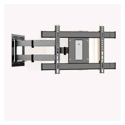 ADBWEKKF Ultra-thin TV retractable wall mount suitable for 85-inch 90-degree folding and rotating wall mount