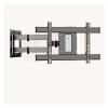 ADBWEKKF Ultra-thin TV retractable wall mount suitable for 85-inch 90-degree folding and rotating wall mount view 1