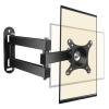 ADBWEKKF Horizontal and vertical screen live broadcast bracket 10-27 inch computer monitor hanger bracket wall-mounted telescopic arm monitor bracket view 1