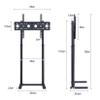 ADBWEKKF Tall TV Floor Stand Height Adjustable TV Mounting Bracket Suitable for 32-65 Inch LED LCD Monitors Loading 40 kg(White) view 3