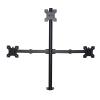 ADBWEKKF LCD monitor stand arm, three-screen splicing, elevated tabletop lifting frame, multi-screen clamping base view 1