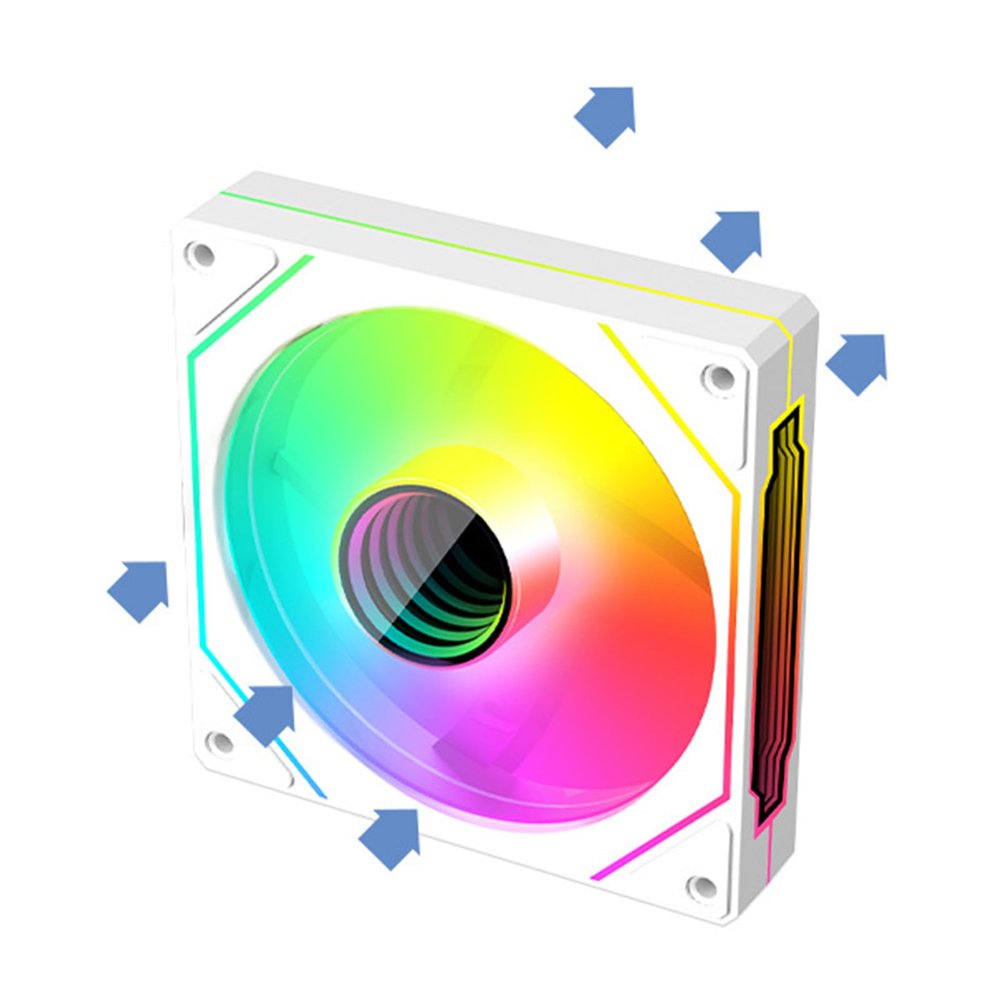 120mm ARGB & PWM Case Fan Computer PC Cooling ARGB Quiet LED Stable Operate Colorful Fan