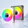 120mm ARGB & PWM Case Fan Computer PC Cooling ARGB Quiet LED Stable Operate Colorful Fan view 4